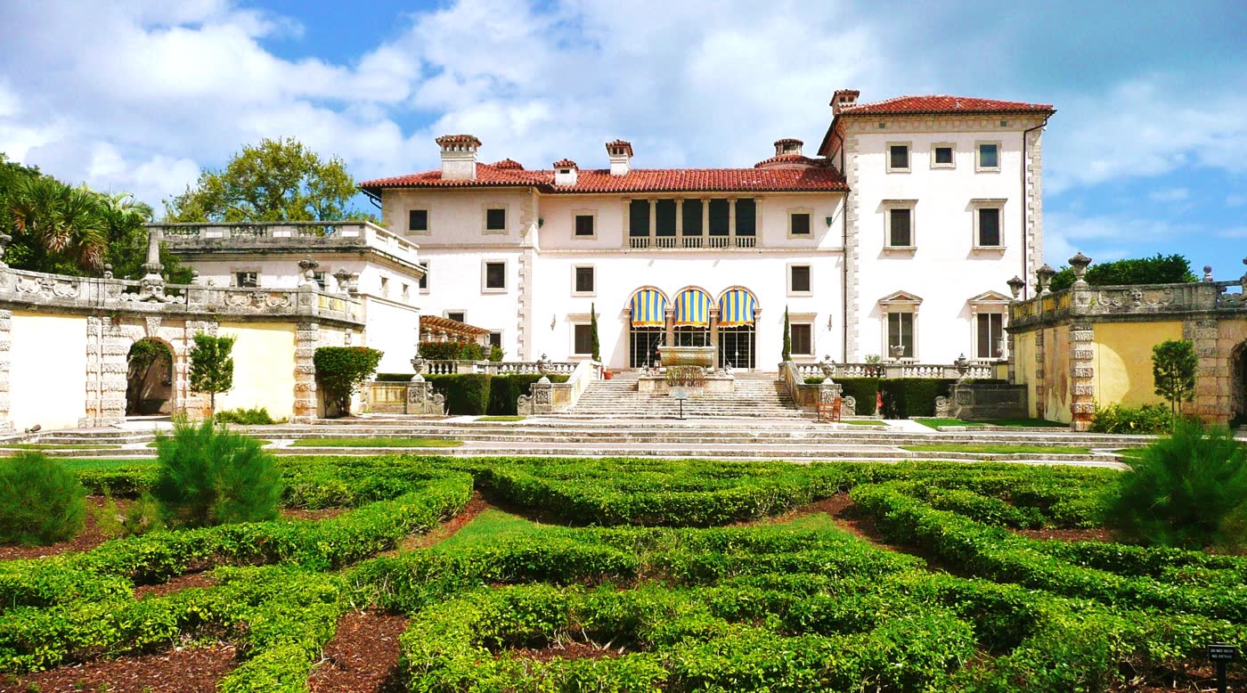 Los jardines de Villa Vizcaya